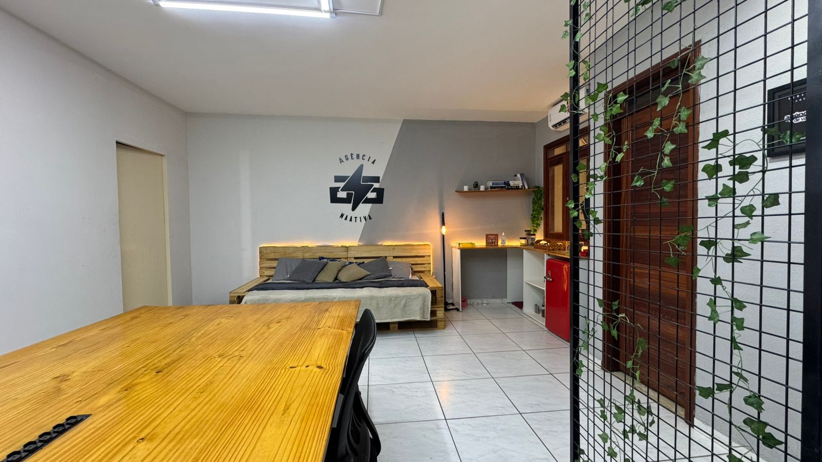 Lounge & descompressão — conforto que produz